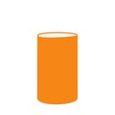 Ver imagem 2 de Cúpula Abajur e Luminária Cilíndrica Vivare Cp-7002 Ø13x30cm - Bocal Nacional Laranja