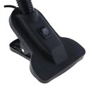 Ver imagem 4 de Luminária Articulada Preta com Garra Presilha Bivolt