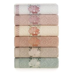 Toalha de Banho Yuna Karsten Fio Cardado Matcha - 2