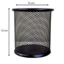 Ver imagem 4 de Porta Caneta, Porta Lápis, Porta Treco Kit C/ 10 Unds, Redondo, Aramado, Preto