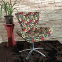 Ver imagem 6 de Poltrona Elegance Base Giratória em Jacquard