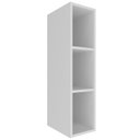 Ver imagem 5 de Armario Aereo Adega 3 Nichos 20 Cm Mdf Cz3318 Branco Tecno Mobili