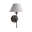 Ver imagem 5 de Kit 2 Arandelas de Parede Clássica com Interruptor e Cúpula Preta Ref 16 Decoração Casa Sala Quarto