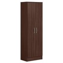 Ver imagem 5 de Guarda Roupa Casal Ecom 2 com Multiuso Golden com Cômoda Montevidéu Café - Demóbile