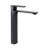 Torneira para Lavatório Mesa Misturador Monocomando Quadrada Bica Alta Preto Fosco V-24015-363h Jiwi - 1