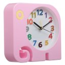 Ver imagem 2 de Relógio De Mesa Quarto Infantil Decorativo Elefante RE-05 E Amigold Rosa