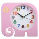 Ver imagem 1 de Relógio De Mesa Quarto Infantil Decorativo Elefante RE-05 E Amigold Rosa