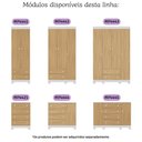 Ver imagem 6 de Guarda-roupa Infantil 62cm 2 Portas e 2 Gavetas Allegra Multimóveis Mp4441 Branco/madeirado