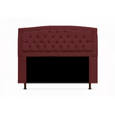 Ver imagem 1 de Cabeceira Geovana Para Cama Box Casal 140 cm Suede Vermelho Bordo - LM DECOR