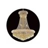 Lustre Cristal Legitimo Imperial Prata + Lampadas Led Bivolt - 8