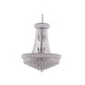 Lustre Cristal Legitimo Imperial Prata + Lampadas Led Bivolt - 1