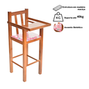 Ver imagem 3 de Cadeira de Alimentação Raiz Madeira Maciça Mel