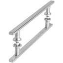 Ver imagem 6 de Puxador Aço Inox Escovado para Porta de Vidro 30cm M.S