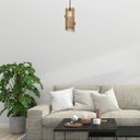 Ver imagem 2 de Luminária Teto tipo Pendente ATENAS MDF Completa -:MDF CRU