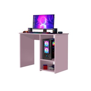 Mesa Gamer para Pc como Nicho para Cpu Cor Rose Ja