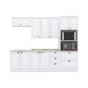Ver imagem 1 de Cozinha Modulada Henn Americana 7 Peças (2 Armários + 2 Balcões + 1 Paneleiro + 2 Complementos) C7P0