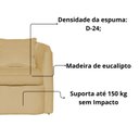 Ver imagem 7 de Kit 02 Poltrona Decorativa Recepção Escritório Veludo Alana Cor:mostarda