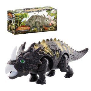 Triceratops Mundo Dos Dinossauros Com luz Som e Movimento
