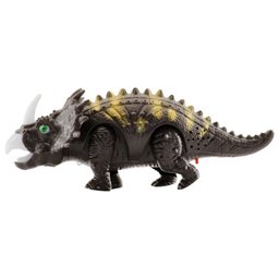 Triceratops Mundo Dos Dinossauros Com luz Som e Movimento - 4