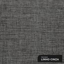 Ver imagem 3 de Cabeceira Cama Box Solteiro Nice 90cm Linho Cinza - Desk Design