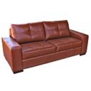 Ver imagem 1 de Sofá 3 Lugares 2,00m Turim Couro Caramelo - Gran Belo