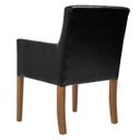 Ver mais imagens de Mesa de Jogos Carteado Victoria Redonda Tampo Reversível Imbuia com 4 Cadeiras Liverpool Pu