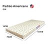 Colchão Infantil Berço Baby Americano - 100 X 70 X 10 - 3