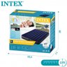 Colchão Inflavel Casal Intex Dura Beam Classic Downy Full Resistente até 270kg - 3