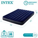 Ver imagem 2 de Colchão Inflavel Casal Intex Dura Beam Classic Downy Full Resistente até 270kg