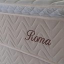 Ver imagem 4 de Conjunto Cama Box Solteiro Roma 96x203x71 Bege/branco C/ Molas Ensacadas