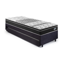 Ver mais imagens de Bicama Box Solteiro Suede 88x188x28 Cm com Colchão Gransleep Molas Verticoil e Colchão