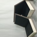 Ver imagem 6 de Jogo 2 Peças Caixa Livro Decorativa de Chenile Bege 5.0x25.0x30.0cm Organizadora