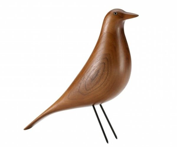 Pássaro Eames House Bird Walnut - Design - Arte - Decoração - 1