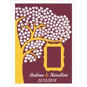 Ver imagem 1 de Quadro Assinatura Casamento Adesivado