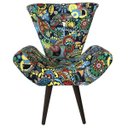 Ver imagem 2 de Poltrona Decorativa Elegance Romero Britto II
