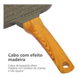 Frigideira 3x1 Ovo Hamburguer Verde Indução Cerâmica Mimo Sty - 4