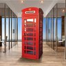 Cabine Telefônica Londres Em Escala Real - 3