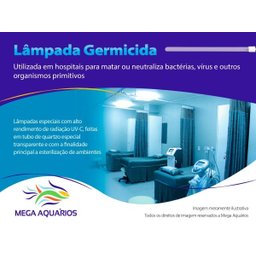 Lâmpada Uv. Ultra Violeta 11W Pl 2 Pinos Osram Germicida - 8 Lâmpada Uv. Ultra Violeta 11W Pl 2 Pinos Osram Germicida - 8