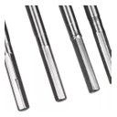 Ver imagem 2 de Jogo de Brocas Chatas para Madeira 10-25mm Aço Carbono 6 Peças Saprta