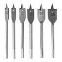 Ver imagem 1 de Jogo de Brocas Chatas para Madeira 10-25mm Aço Carbono 6 Peças Saprta