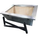 Ver imagem 3 de Braseiro Cooktop de Embutir , Inteiro em Aço Inox -60x50x25-bmd60