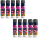 Ver imagem 1 de Tinta Spray 400ml Preto Fosco Uso Geral em Aço Ferro Gesso Cerâmica Couro | Universo | Kit 10 Un