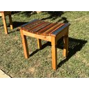 Ver imagem 3 de Banco Ondulado em Madeira Maciça de Demolição