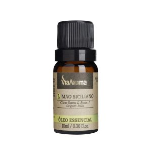 Óleo essencial Limão Siciliano Cítrico natural Via Aroma