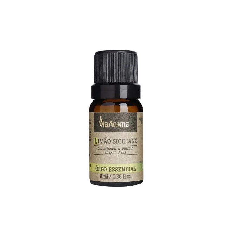 Óleo essencial Limão Siciliano Cítrico natural Via Aroma