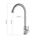 Ver imagem 4 de Torneira de Cozinha Giratória Mesa Longa DOAN NOX02