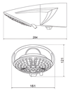 Ver imagem 3 de Ducha Top Jet Multitemperatura 220v/7500w - Lorenzetti