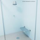 Ver imagem 3 de Banco articulado para banho em aço inox 50x70 assento em chapa