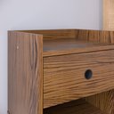 Ver imagem 3 de Conjunto Kit Compacto 2 Mesa de Cabeceira Luxo Decore Mesinha Canto Quarto Nicho - Preto -Lojas RPM