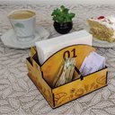 Ver imagem 3 de 10 Porta Guardanapos e Sachê de Mesa Pães para Restaurante Padaria Personalizados Zanline